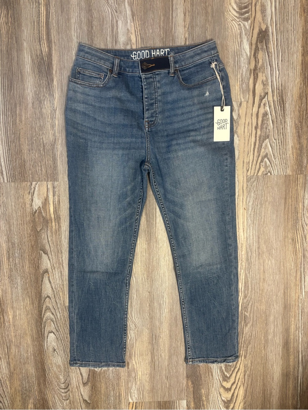 NWT Good Hart The Slim Boyfriend Jeans - 8